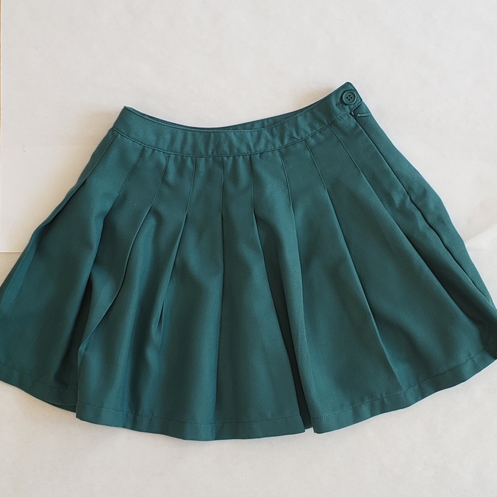 Forever 21 Green Plaid Mini Skirt